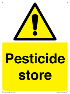 Pesticide store